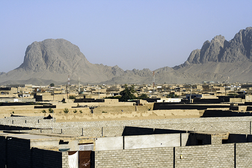 Kandahar City in Afghanistan