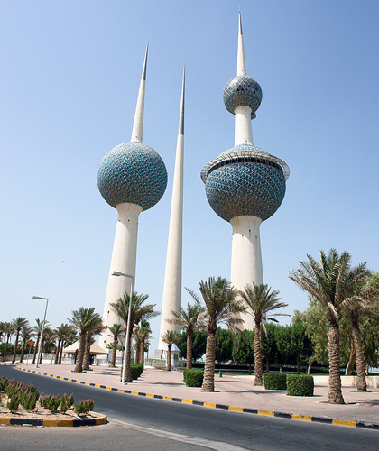 Kuwait: Kuwait Towers in Kuwait City